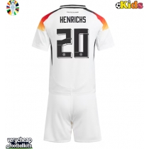 Germany Benjamin Henrichs #20 Replica Home Minikit Euro 2024 Short Sleeve (+ pants)